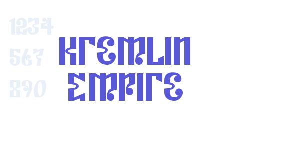 Kremlin Empire font free