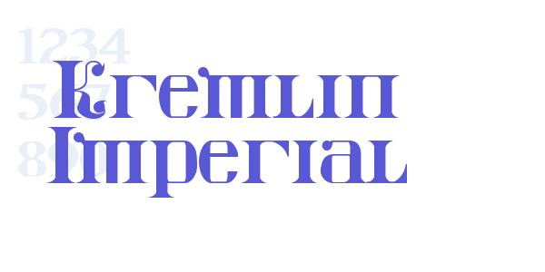 Kremlin Imperial font free