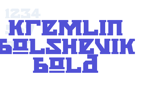 Kremlin Bolshevik Bold Font Download