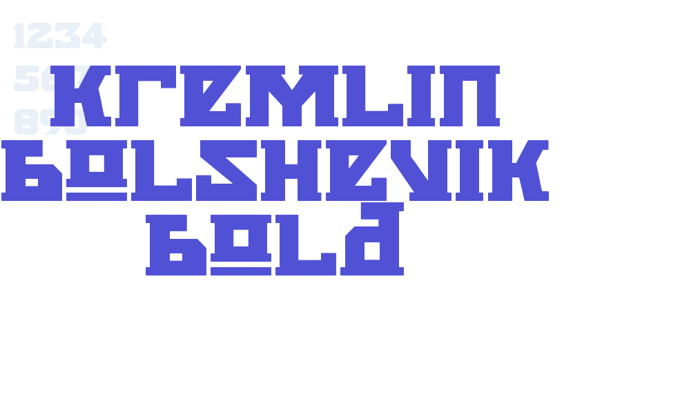 Kremlin Bolshevik Bold-font-download