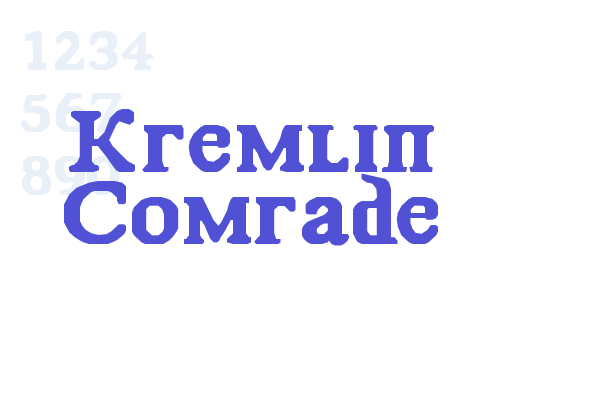 Kremlin Comrade Font Download