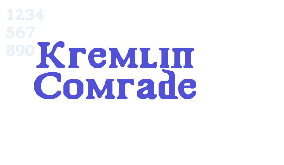 Kremlin Comrade-font-download