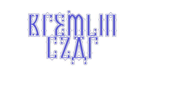 Kremlin Czar Font