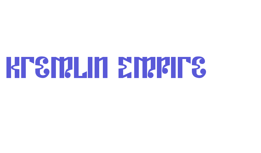 Kremlin Empire Font Download