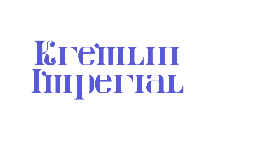 Kremlin Imperial Font Download