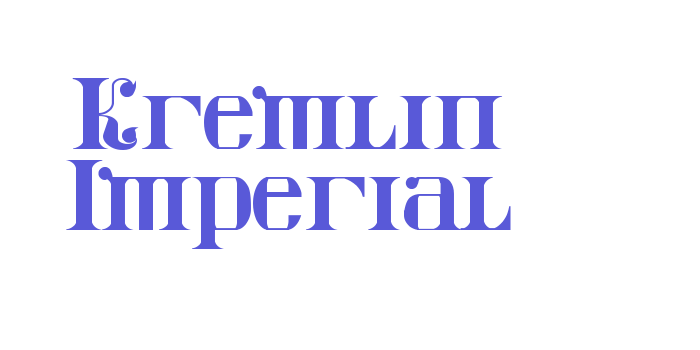 Kremlin Imperial Font Download