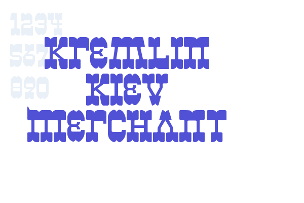 Kremlin Kiev Merchant Font Download