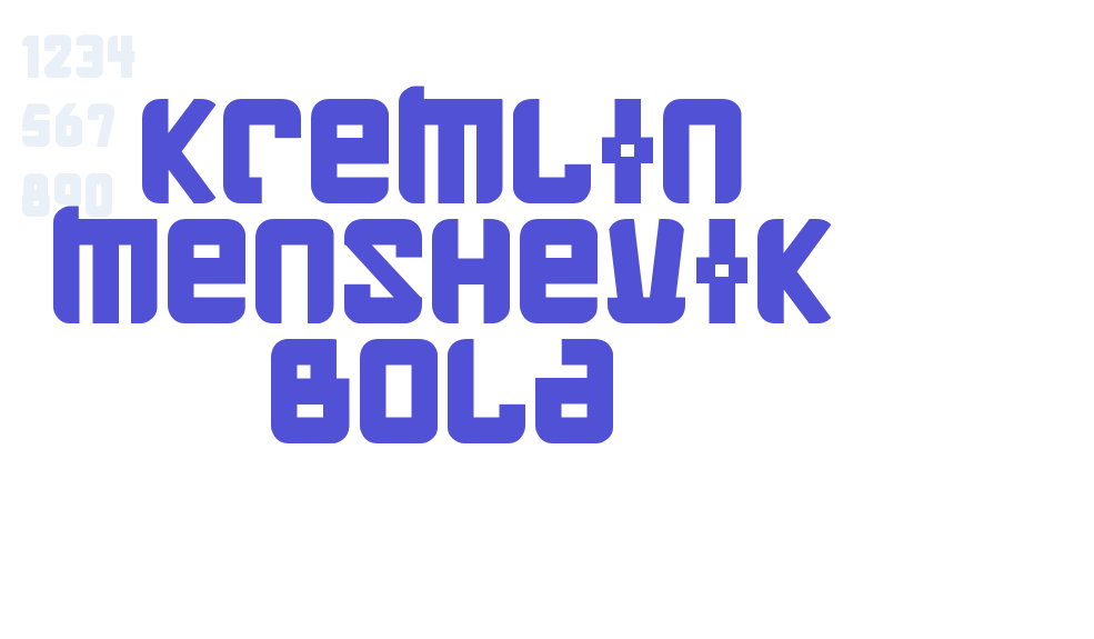 Kremlin Menshevik Bold-font-download