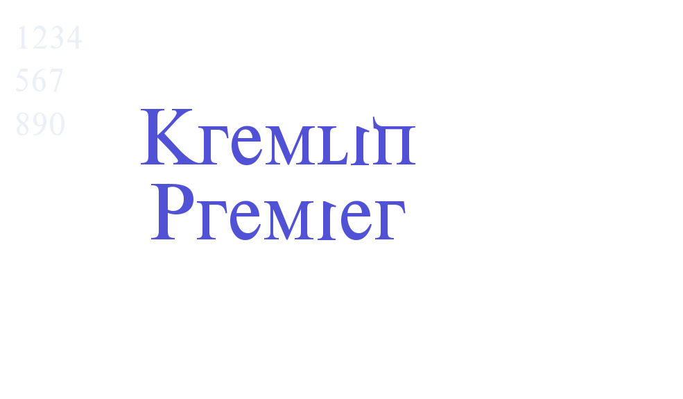 Kremlin Premier-font-download