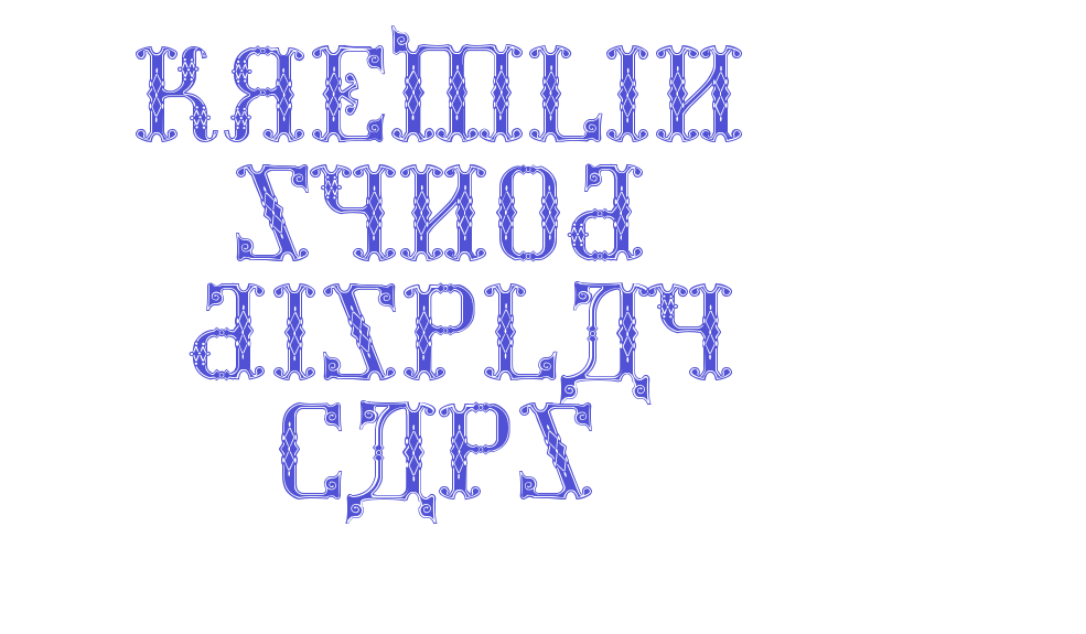 Kremlin Synod (Display Caps)-font-download