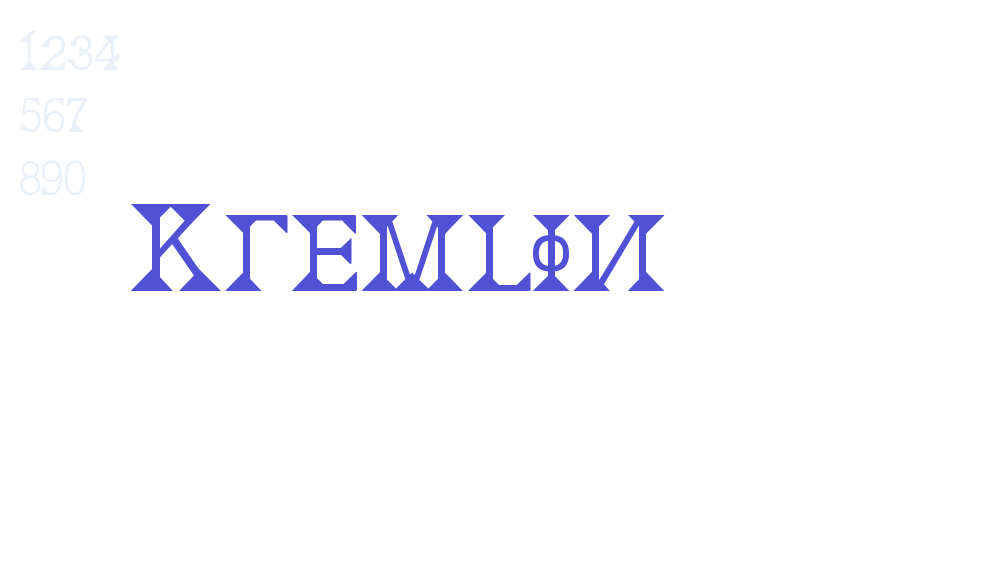 Kremlin-font-download