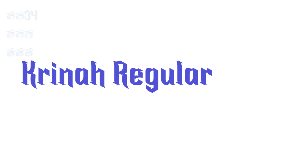 Krinah Regular-font-download