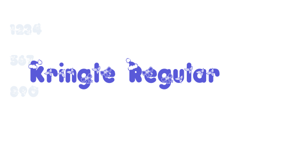 Kringle Regular font free