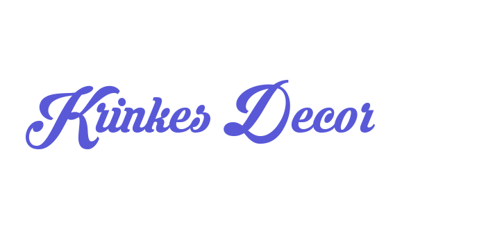 Krinkes Decor Font Download