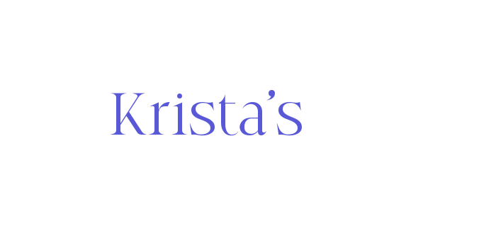 Krista’s Font Download