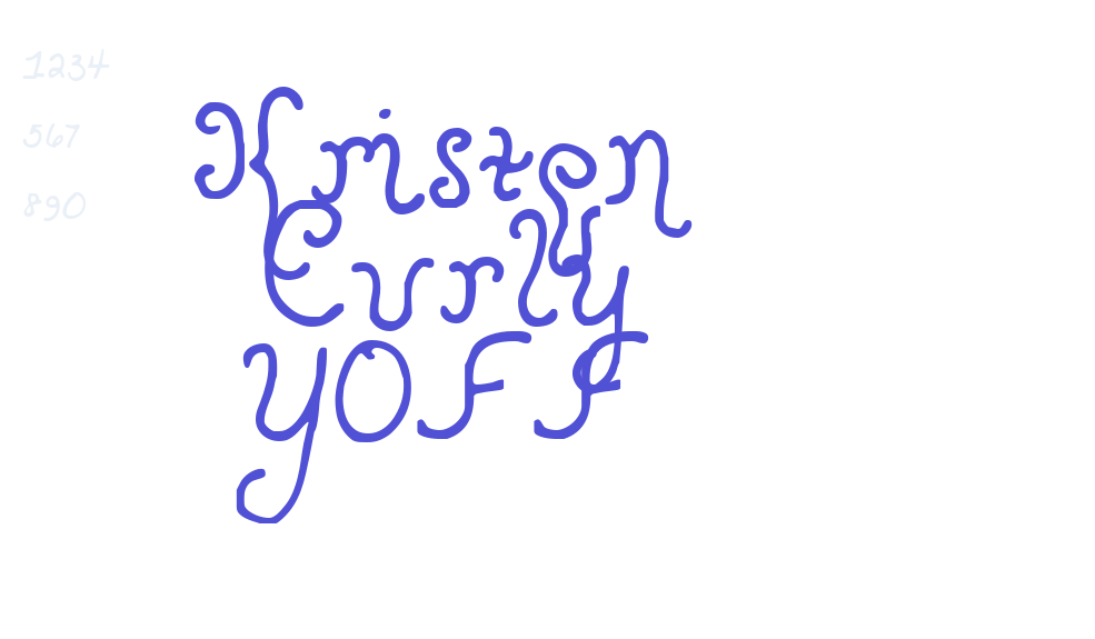 Kristen Curly YOFF-font-download