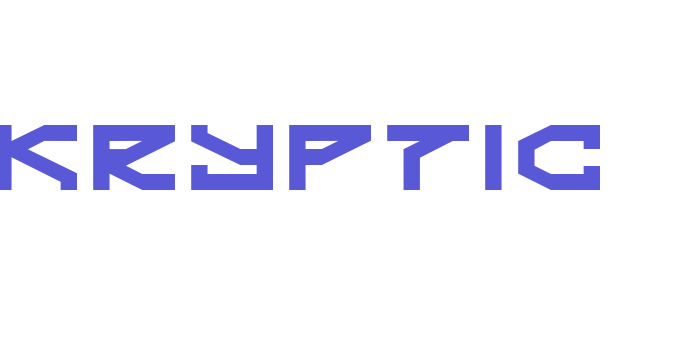 Kryptic Font Download