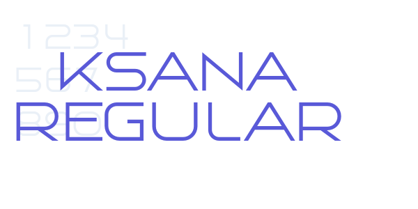 Ksana Regular font free