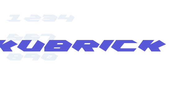 Kubrick font free