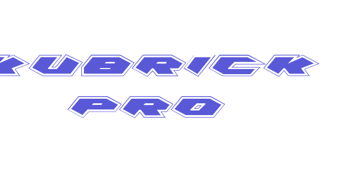 Kubrick Pro Font Download