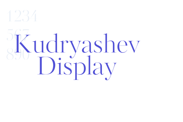 Kudryashev Display