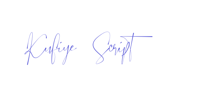 Kufiye Script Font Download