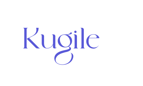 Kugile Font