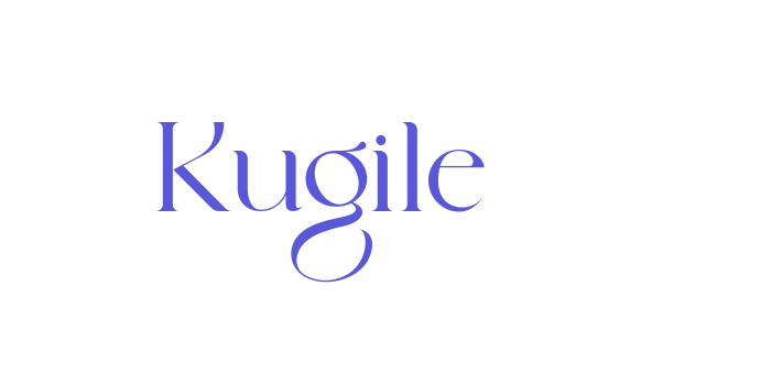 Kugile Font