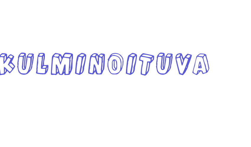 Kulminoituva Font