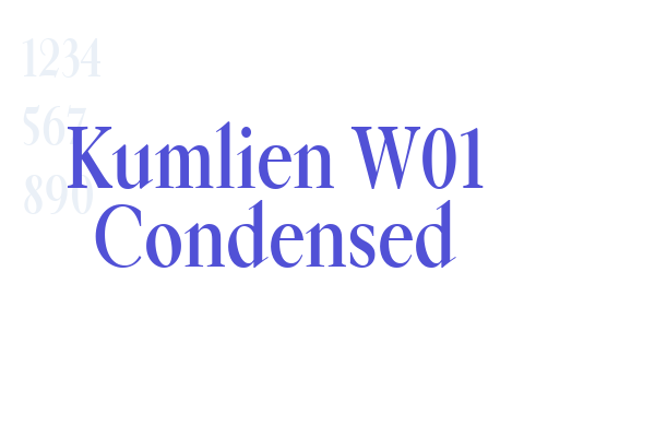 Kumlien W01 Condensed