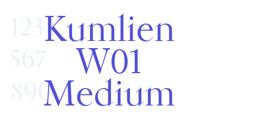 Kumlien W01 Medium-font-download