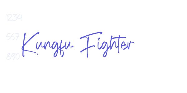 Kungfu Fighter font free