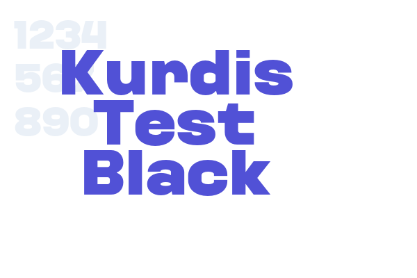 Kurdis Test Black