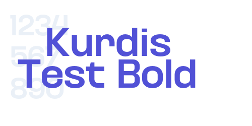 Kurdis Test Bold-font-download