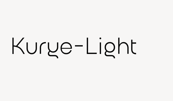 Kurye-Light Font