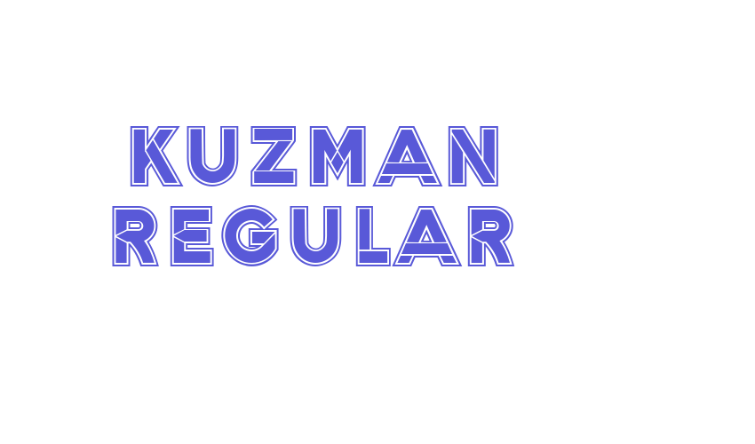 Kuzman Regular Font Download