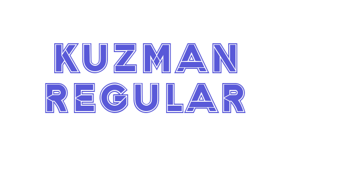 Kuzman Regular Font Download