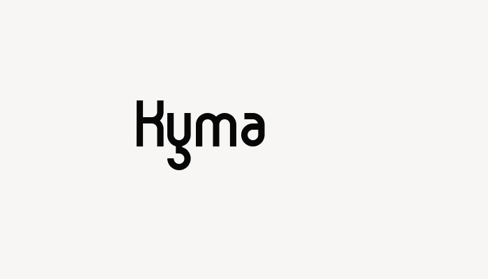 Kyma font download