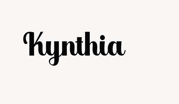 Kynthia Font