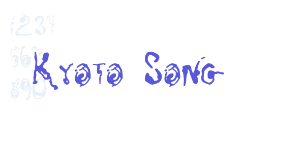 Kyoto Song font free