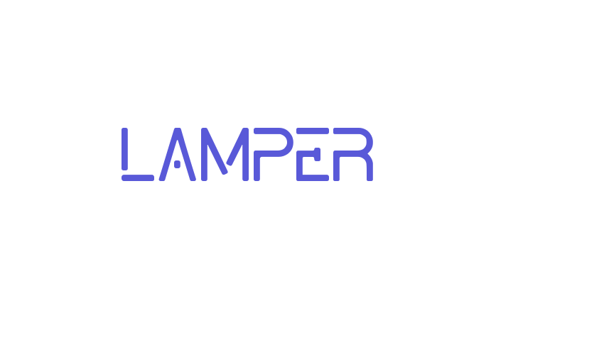 LAMPER Font Download