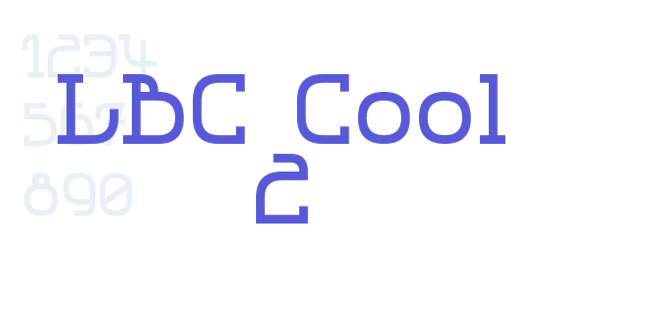 LBC Cool 2 font