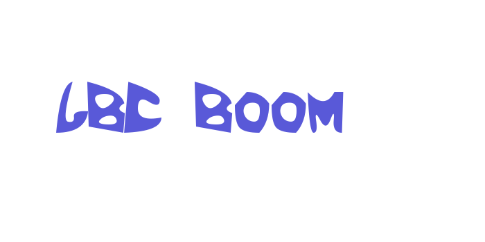 LBC Boom Font