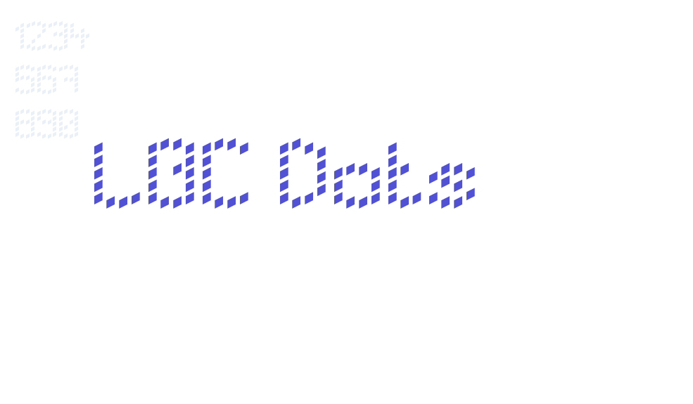 LBC Dots-font-download