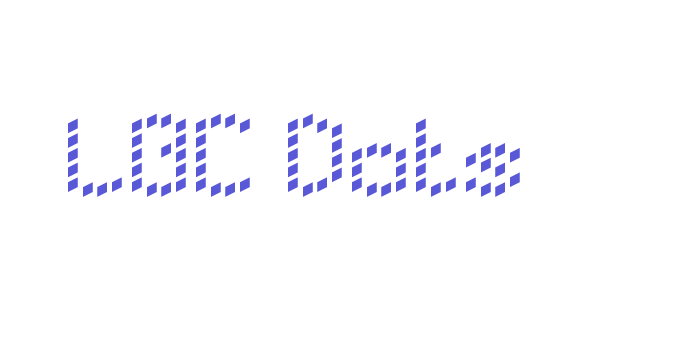 LBC Dots Font