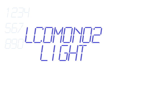 LCDMono2 Light