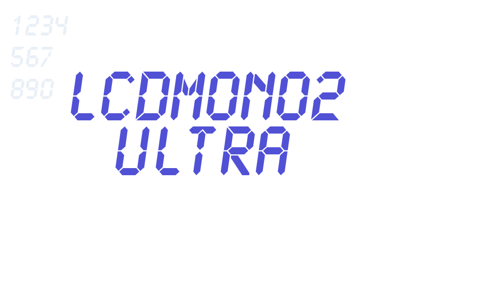 LCDMono2 Ultra-font-download