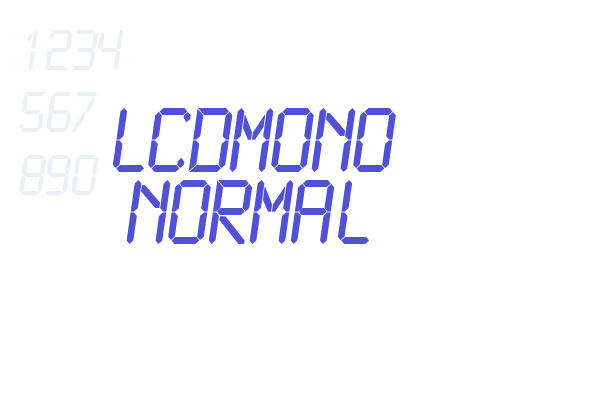 LCDMono Normal