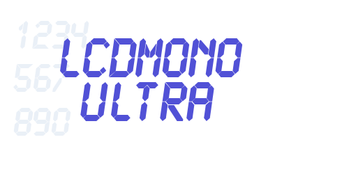 LCDMono Ultra-font-download