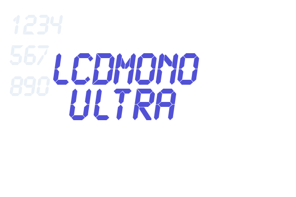LCDMono Ultra